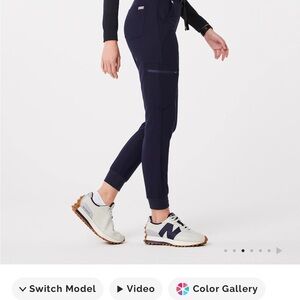 High Waister Zamora Jogger Scrub Pants